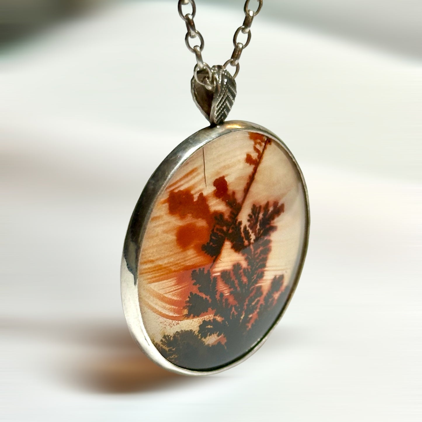 Rare Red Dendritic Agate