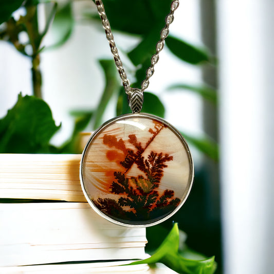 Rare Red Dendritic Agate