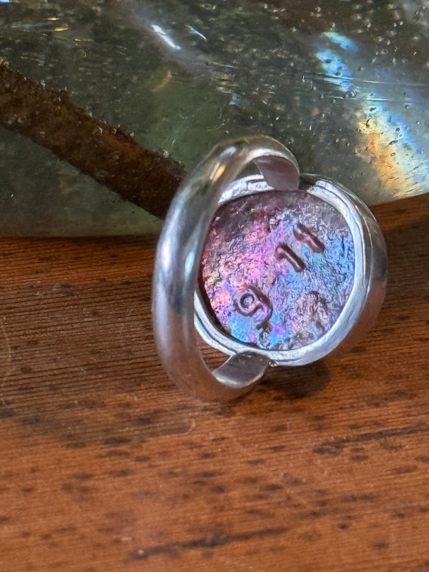 Upcycled Glass Ring
